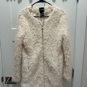 Soft Cream Teddy Jacket